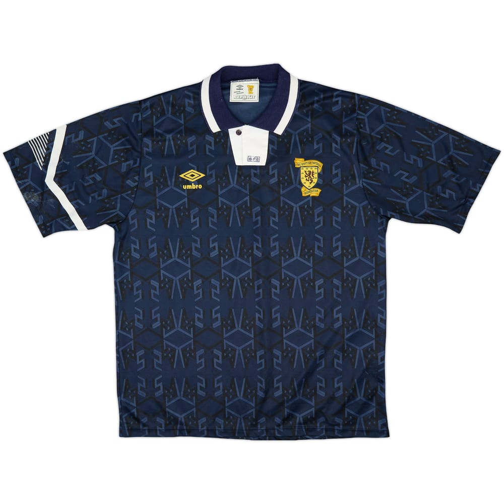 1991-94 Scotland Home Shirt - 7/10 - (L)