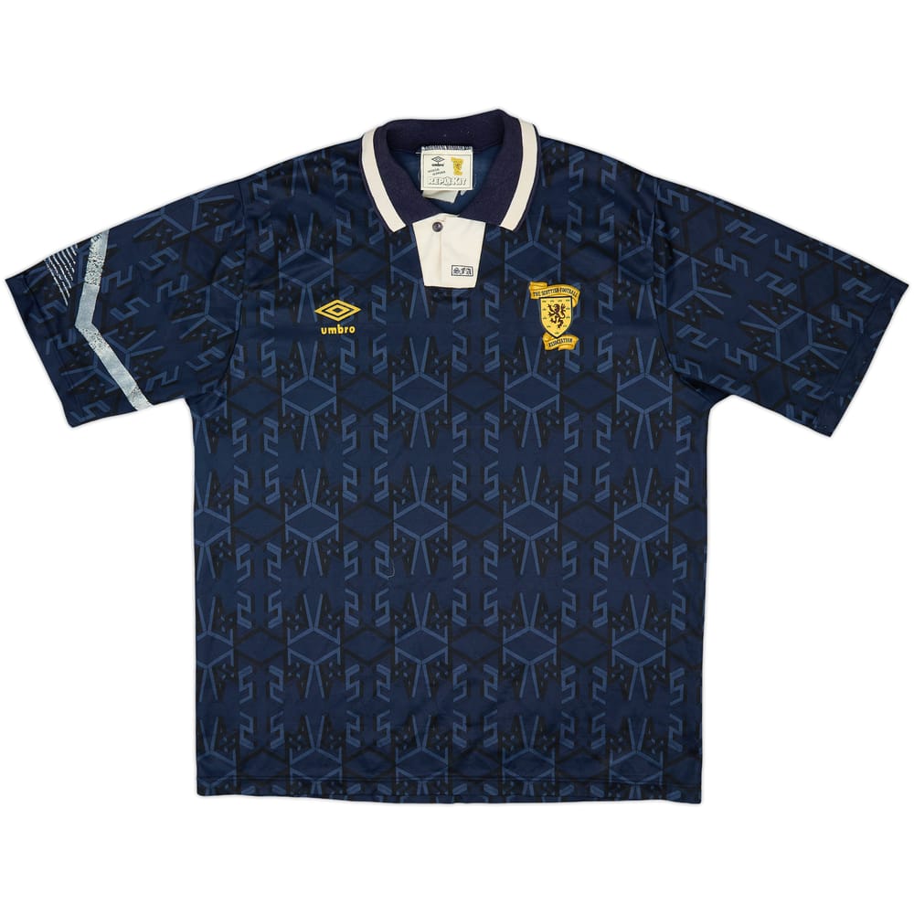 1991-94 Scotland Home Shirt - 5/10 - (L)