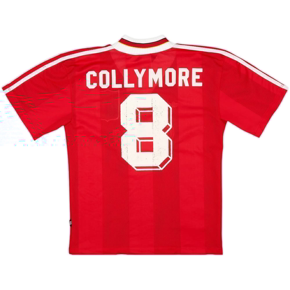 1996-98 Liverpool Home Shirt Collymore #8 - 6/10 - (L.Boys)