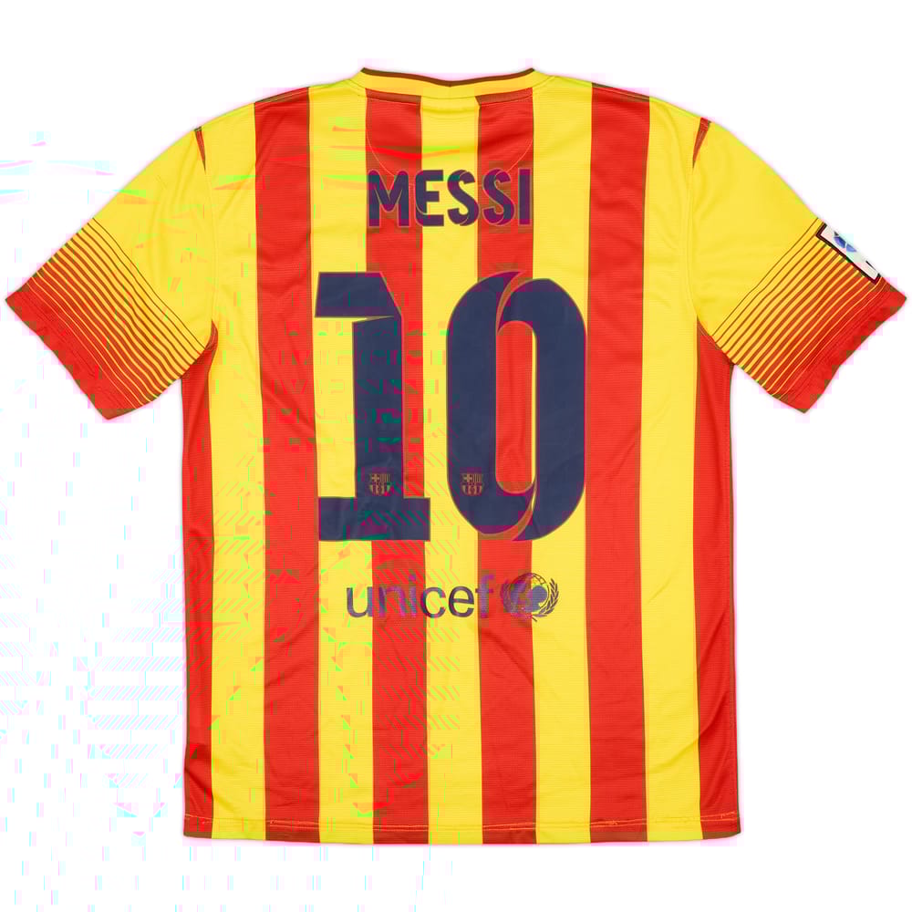 2013-15 Barcelona Away Shirt Messi #10 - 6/10 - (M)