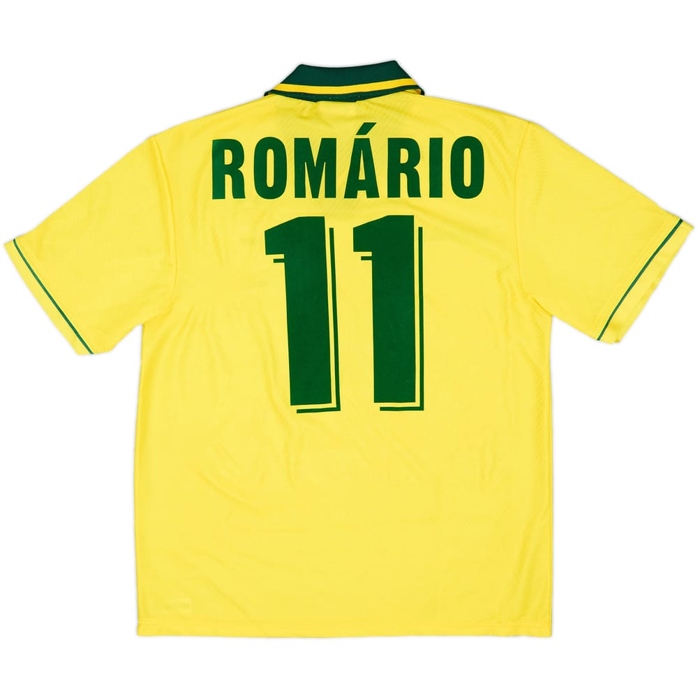 1994 Brazil Home Shirt Romario #11 - 7/10 - (M)