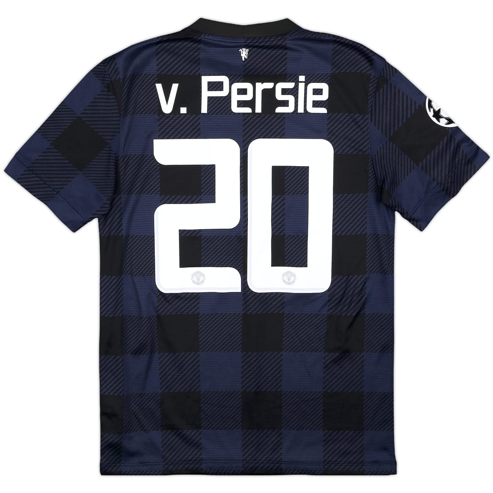 2013-14 Manchester United Away Shirt v.Persie #20 - 7/10 - (S)