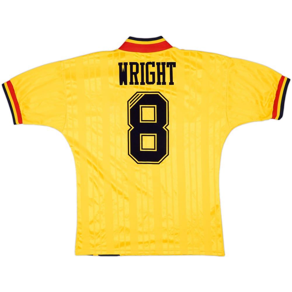 1993-94 Arsenal Away Shirt Wright #8 - 7/10 - (M)