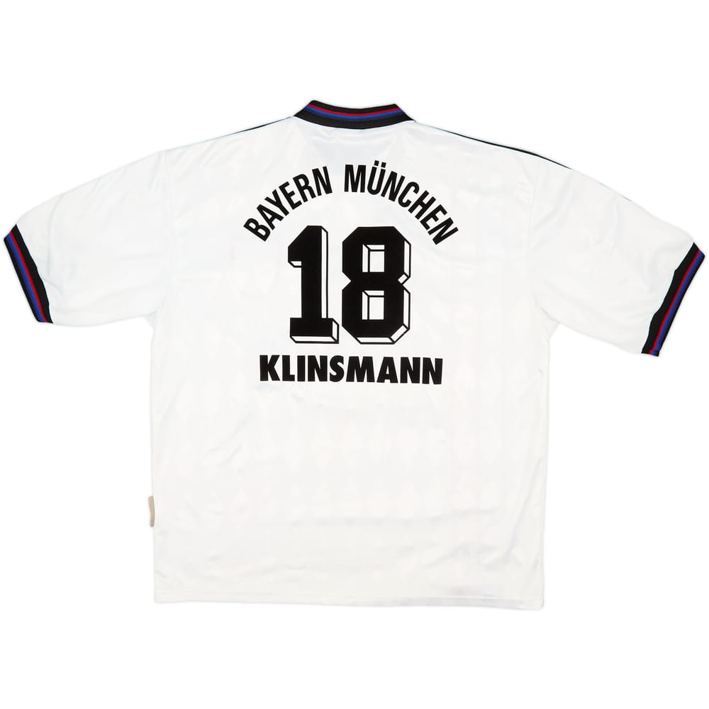 1996-98 Bayern Munich Away Shirt Klinsmann #18 - 6/10 - (XL)