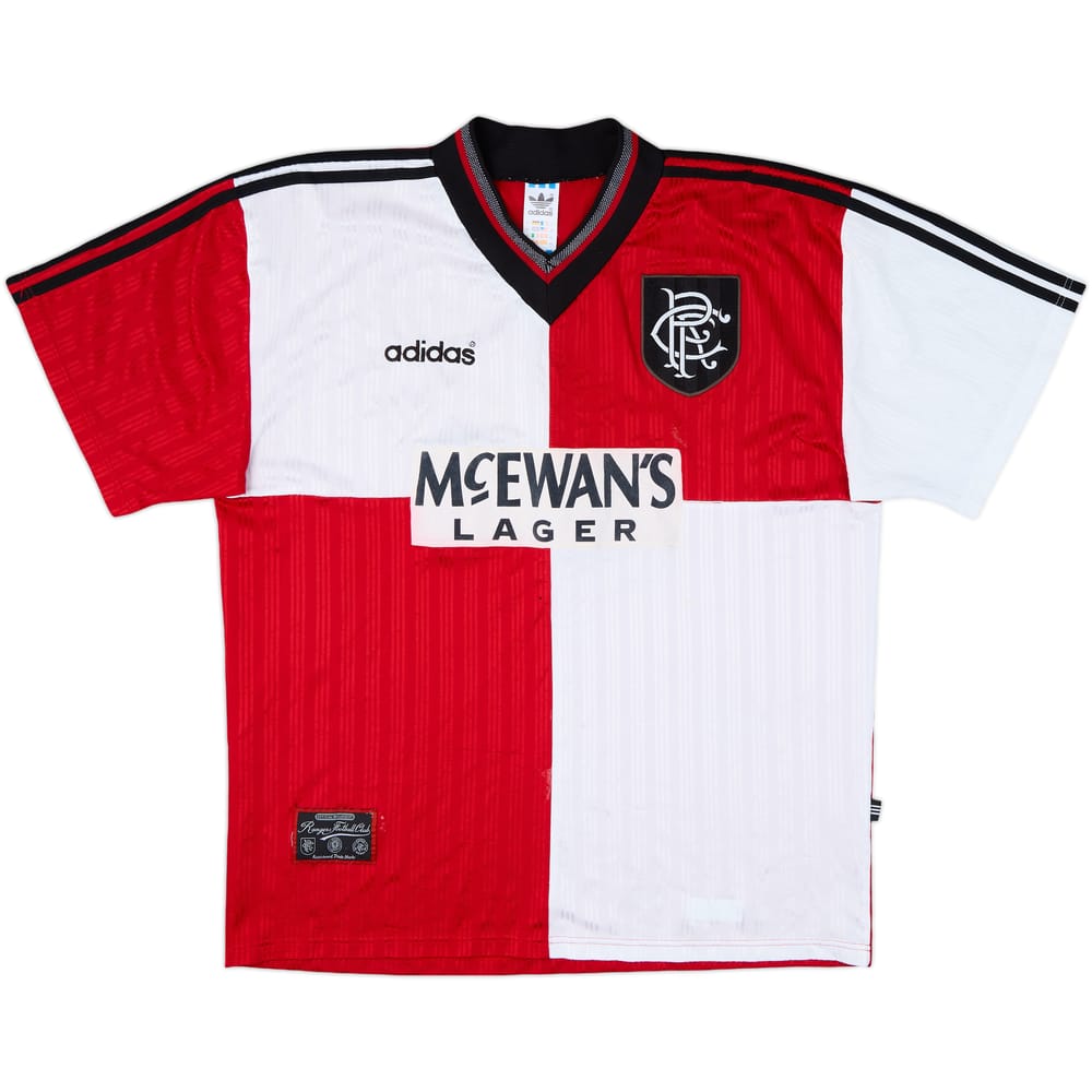 1995-96 Rangers Away Shirt - 7/10 - (XL)