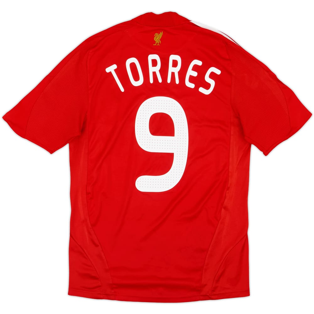 2008-10 Liverpool Home Shirt Torres #9 - 6/10 - (S)