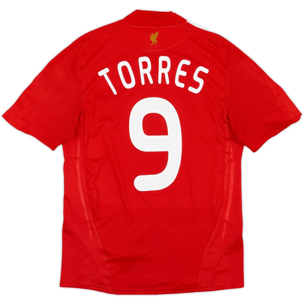 2008-10 Liverpool Home Shirt Torres #9 - 6/10 - (S)