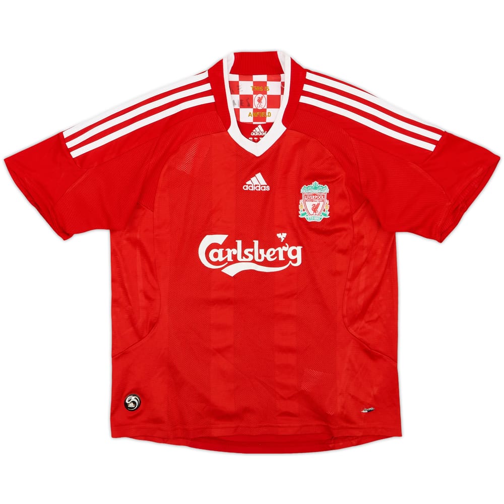 2008-10 Liverpool Home Shirt - 6/10 - (M.Boys)