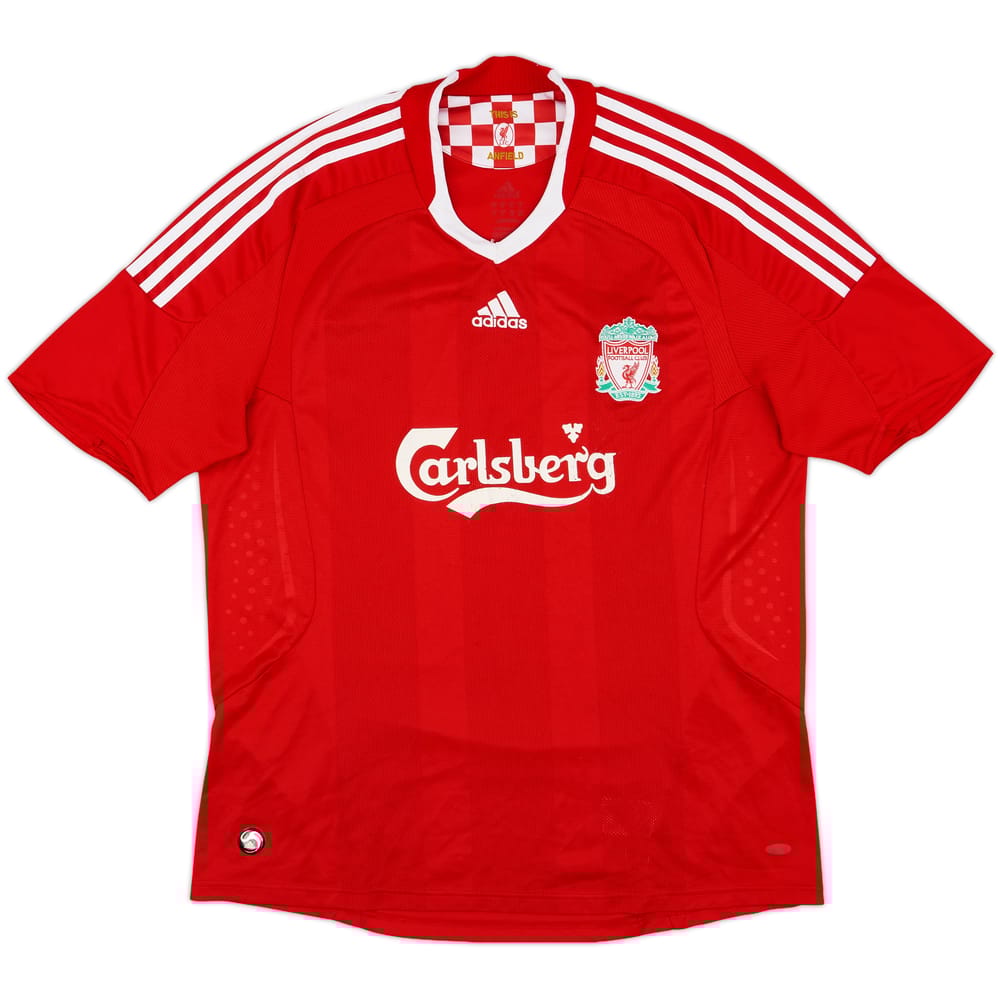 2008-10 Liverpool Home Shirt - 5/10 - (XL)