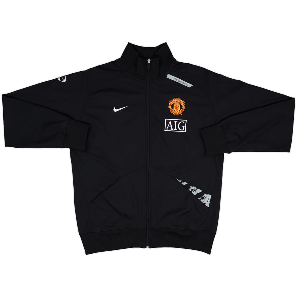 2007-08 Manchester United Nike Track Jacket - 10/10 - (L)