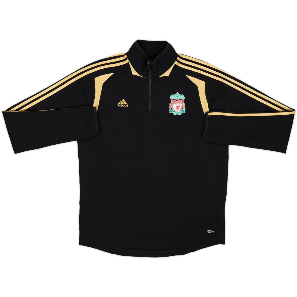 2008-09 Liverpool adidas 1/4 Zip Training Top - 8/10 - (L)