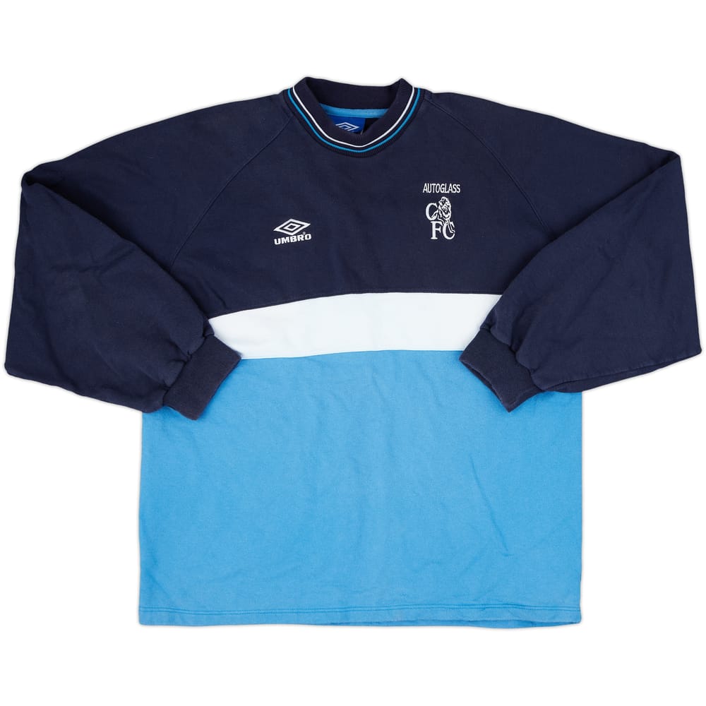 2000-01 Chelsea Umbro Sweat Top - 7/10 - (XL)