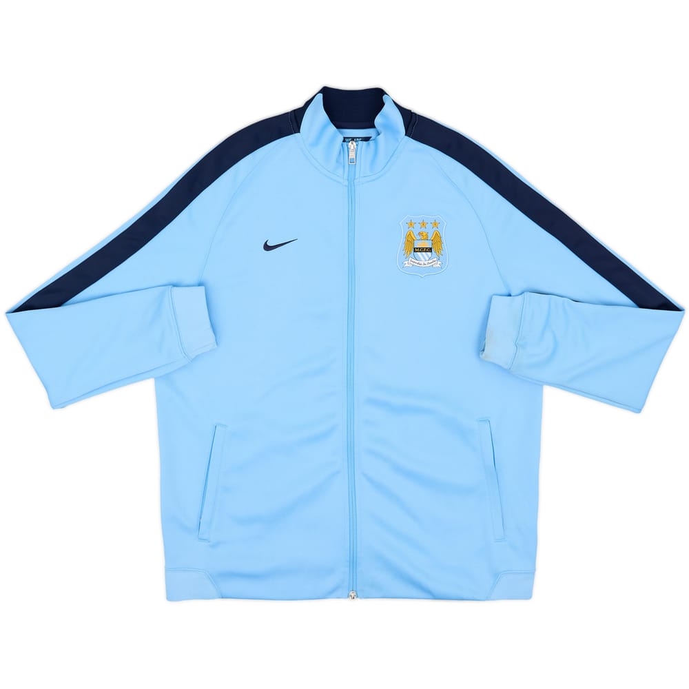 2014-15 Manchester City Nike Track Jacket - 8/10 - (XL)