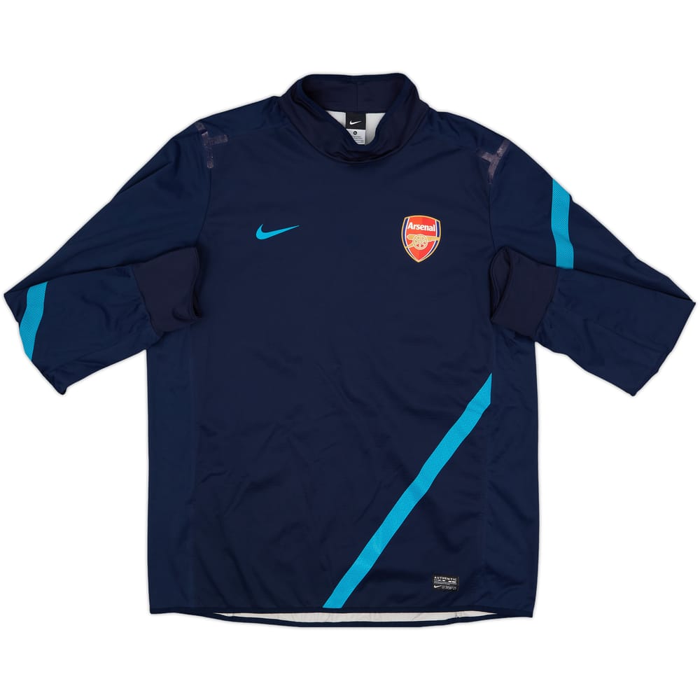 2011-12 Arsenal Player Issue Nike Drill Top - 8/10 - (XL)