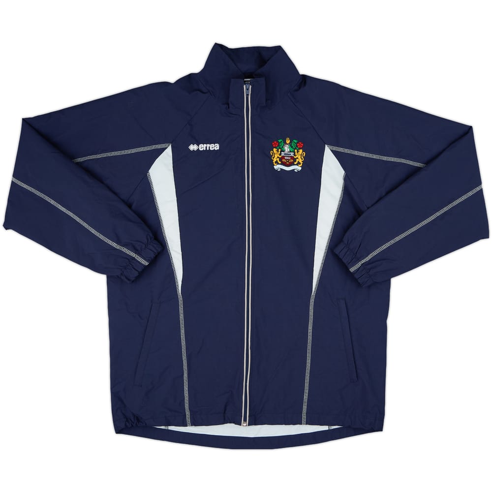 2005-06 Burnley Errea Hooded Rain Jacket - 8/10 - (L)