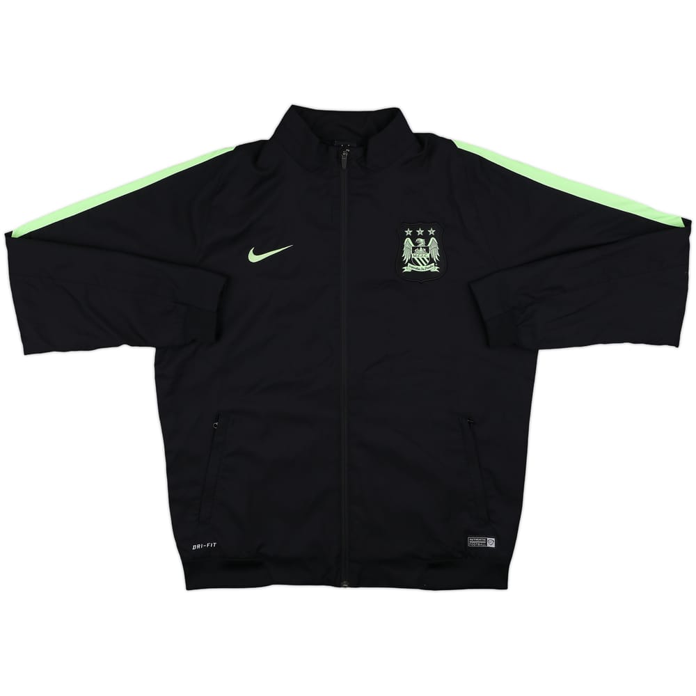 2015-16 Manchester City Nike Track Jacket - 9/10 - (XL)