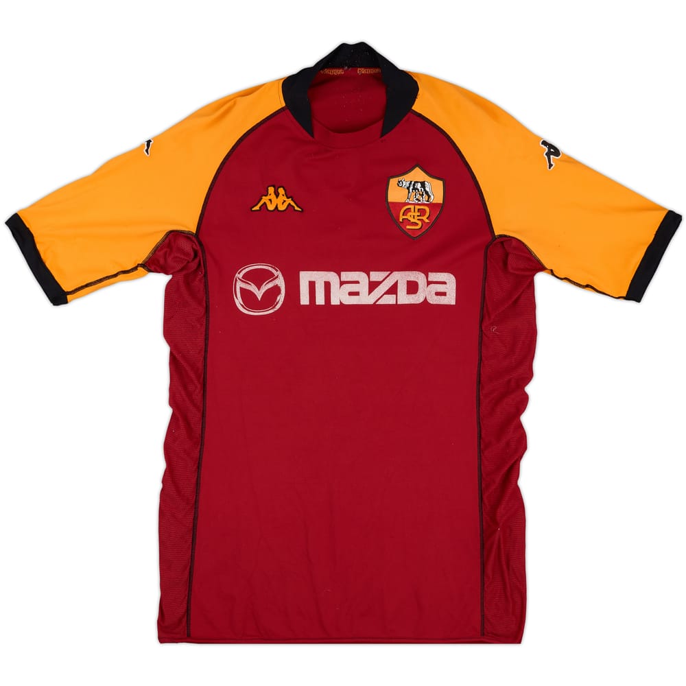2002-03 Roma European Home Shirt - 5/10 - (L)