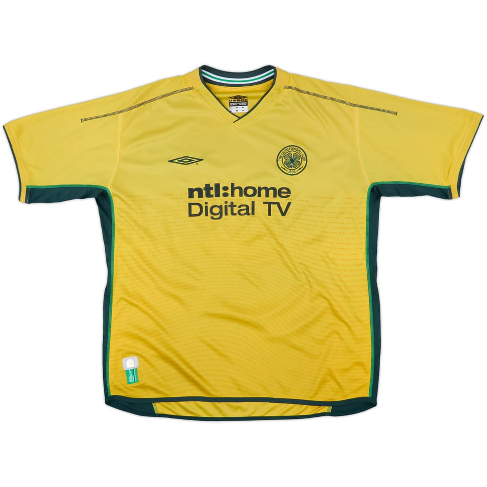 2002-03 Celtic Away Shirt - 4/10 - (XL)