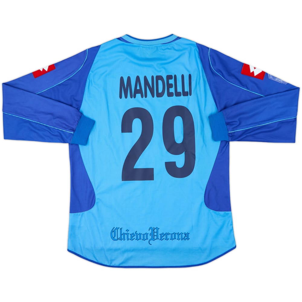2004-05 Chievo Verona Third L/S Shirt Mandelli #29 - 7/10 - (XL)