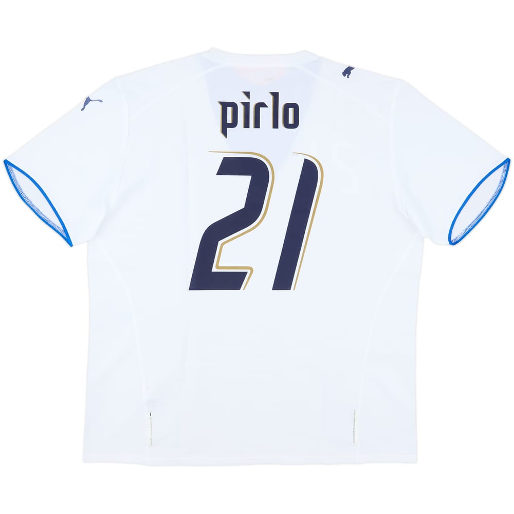 2006 Italy Away Shirt Pirlo #21 (XXL)