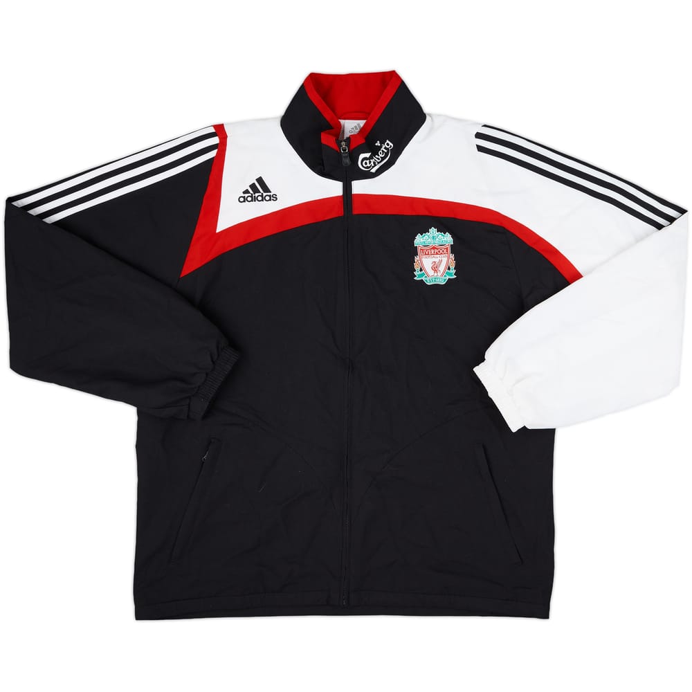 2007-08 Liverpool adidas Track Jacket - 8/10 - (L/XL)