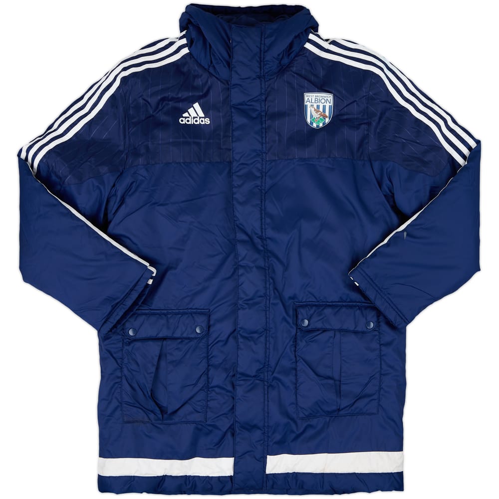 2015-16 West Brom adidas Padded Bench Coat - 8/10 - (M)