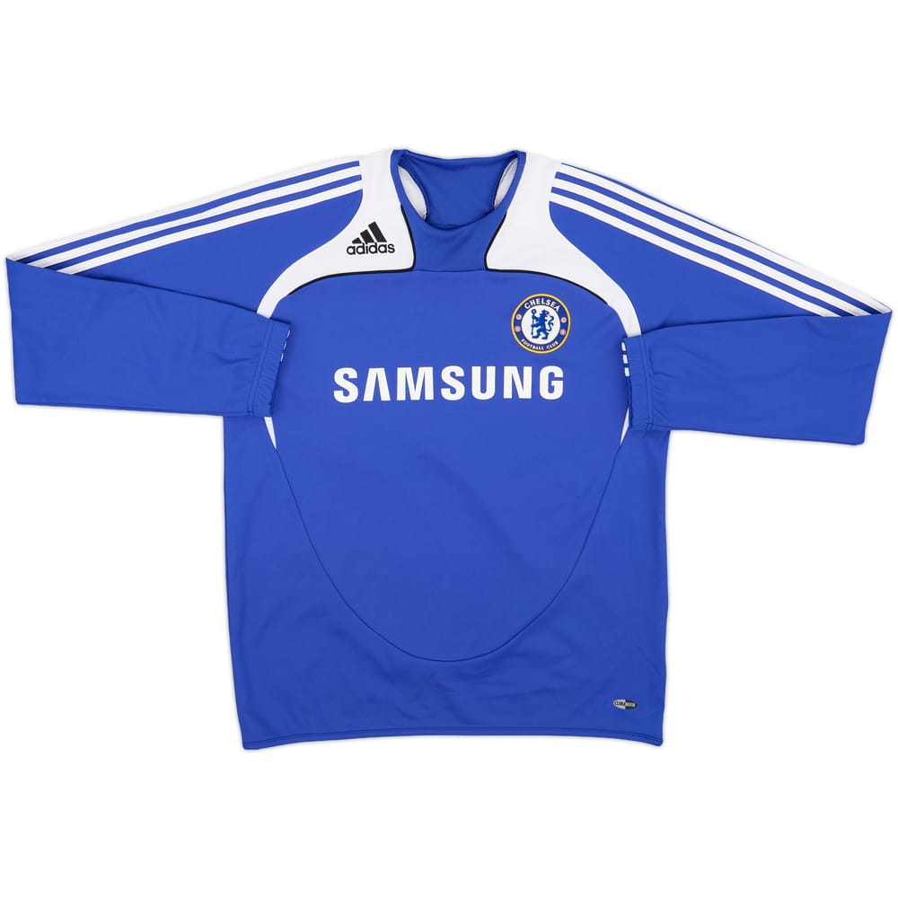 2008-09 Chelsea adidas Sweat Top - 8/10 - (M/L)