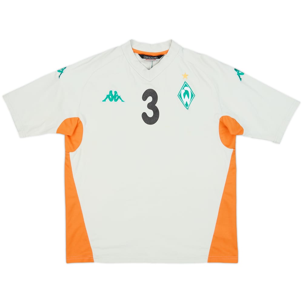2006-07 Werder Bremen Player Issue Kappa Training Shirt #3 - 7/10 - (M)