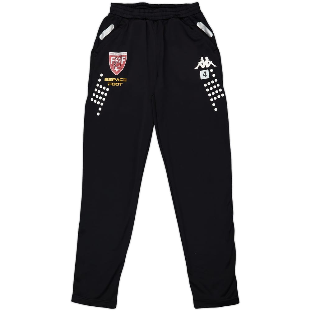 2010s Nimes Olympique Womens Kappa Player Issue Sweat Pants #4 - 6/10 - (M)