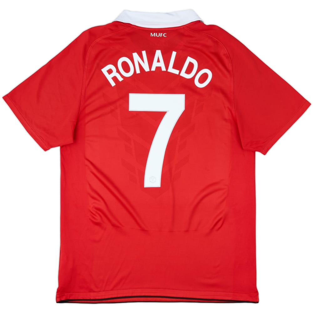 2010-11 Manchester United Home Shirt Ronaldo #7 - 9/10 - (L)