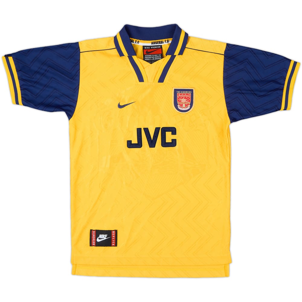 1996-97 Arsenal Away Shirt - 9/10 - (M.Boys)