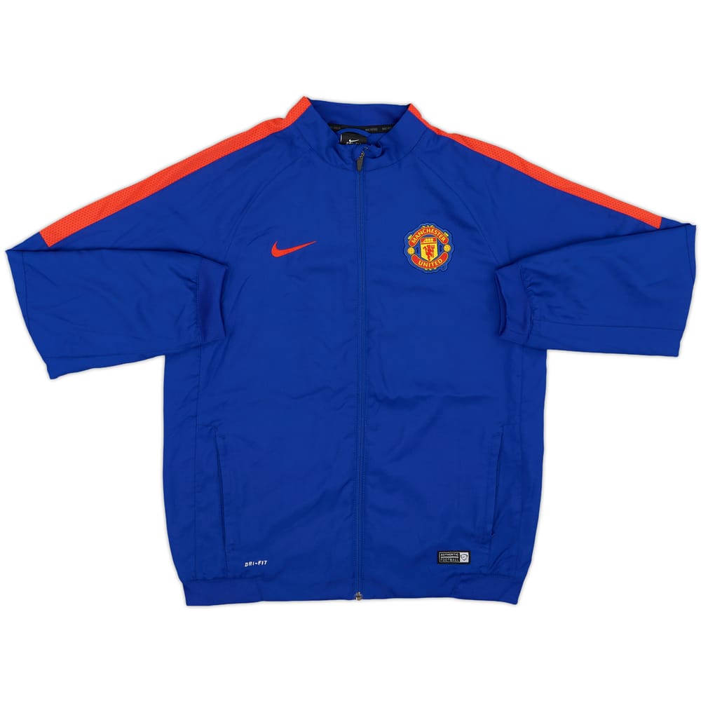 2014-15 Manchester United Nike Track Jacket - 8/10 - (XL.Boys)