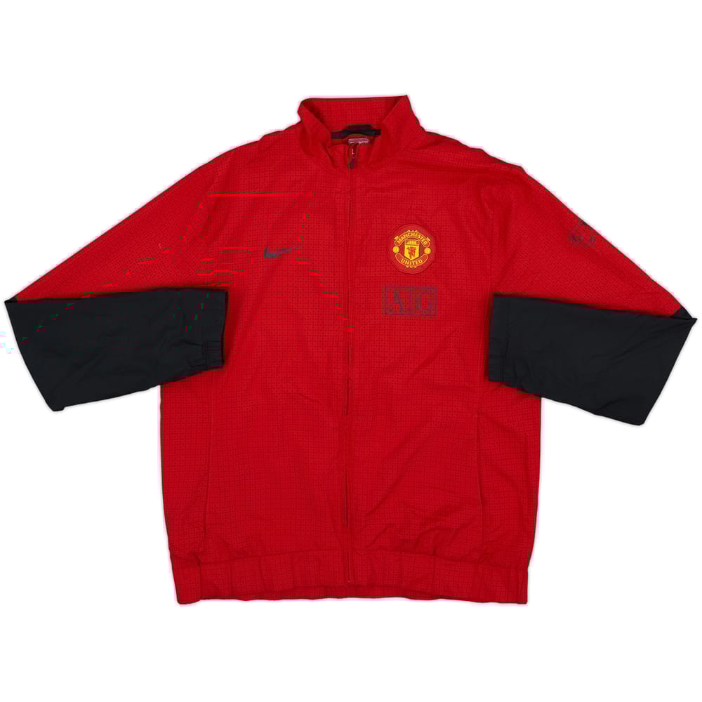 2009-10 Manchester United Nike Track Jacket - 8/10 - (XL)