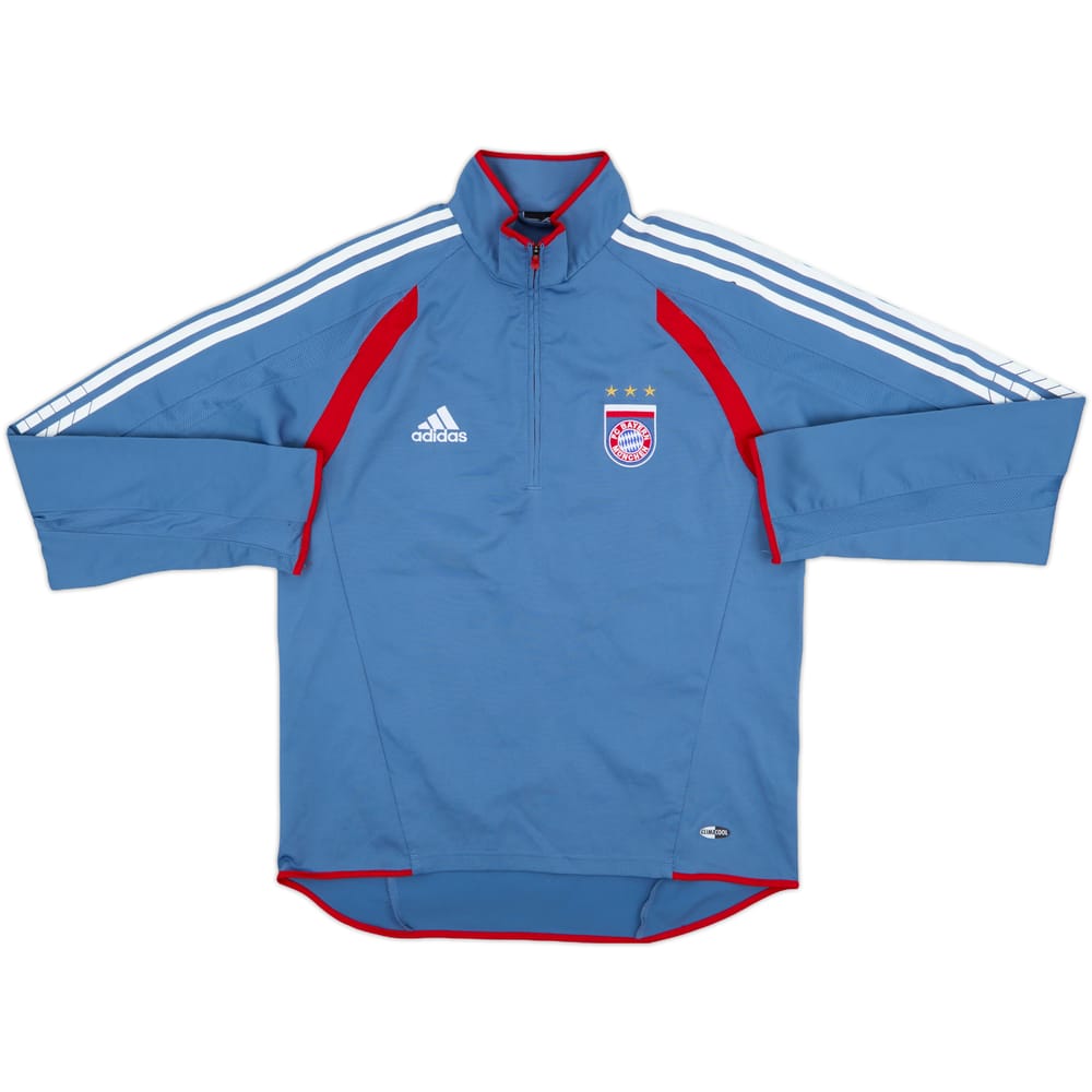 2005-06 Bayern Munich adidas 1/4 Zip Drill Top - 6/10 - (L)