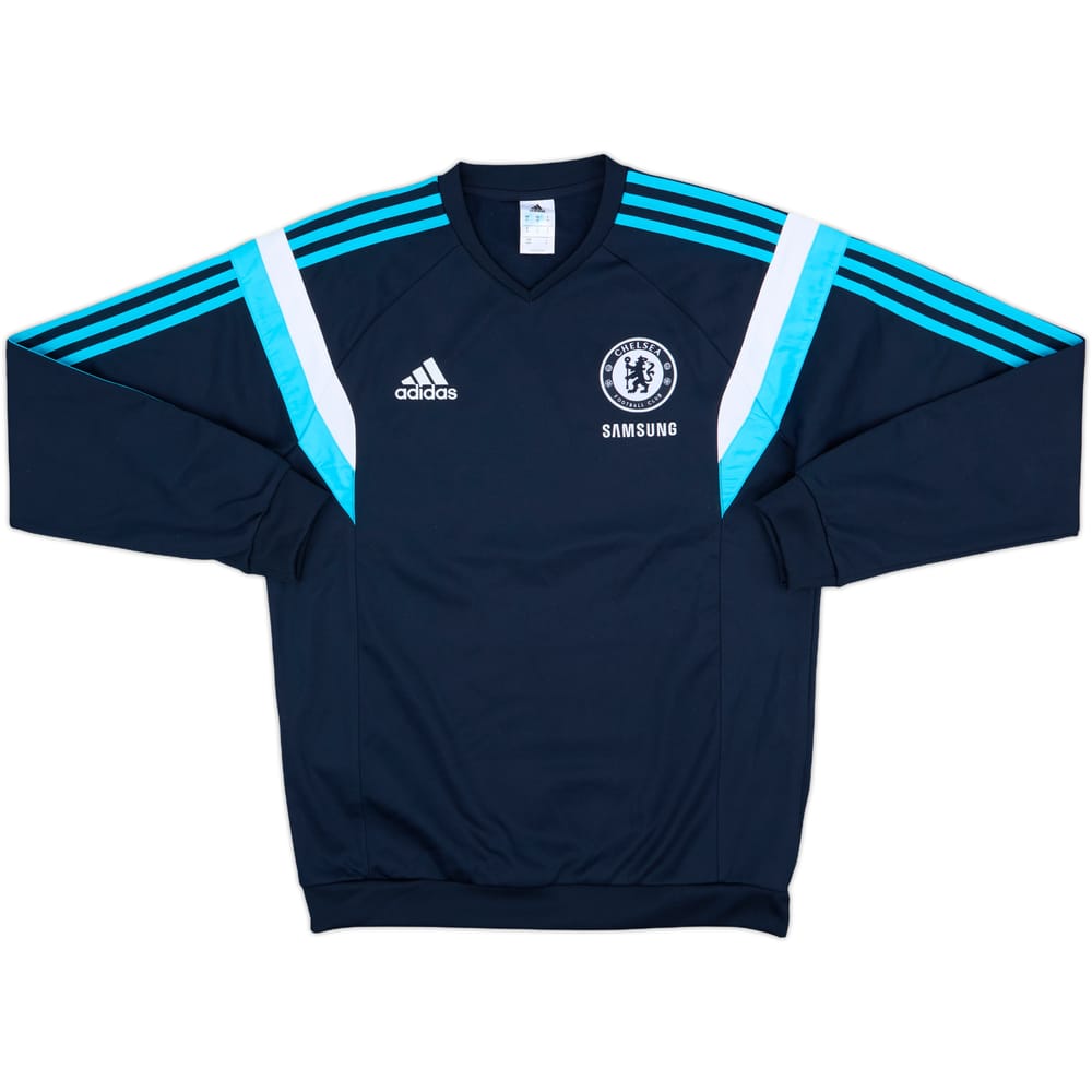2014-15 Chelsea adidas Sweat Top - 7/10 - (M)