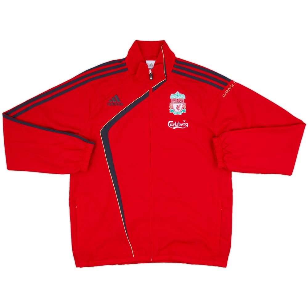 2009-10 Liverpool adidas Track Jacket - 8/10 - (L)