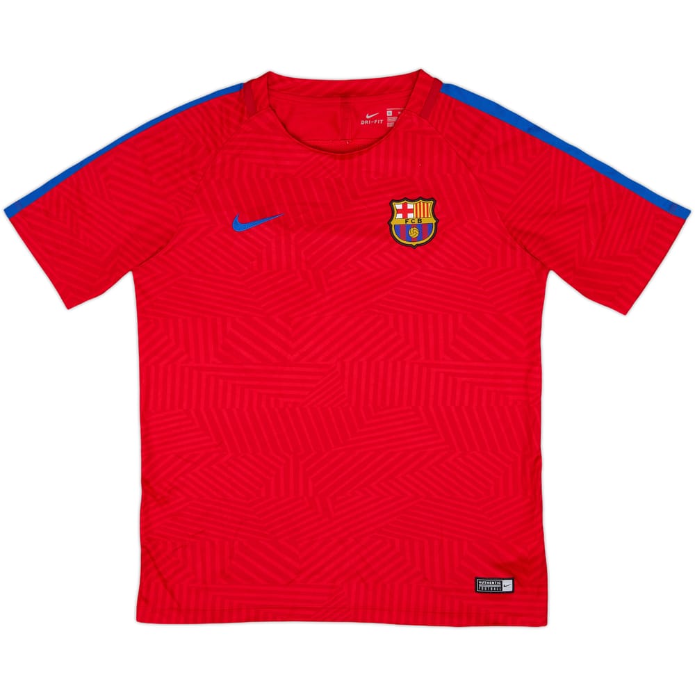2016-17 Barcelona Nike Training Shirt - 9/10 - (XL.Boys)