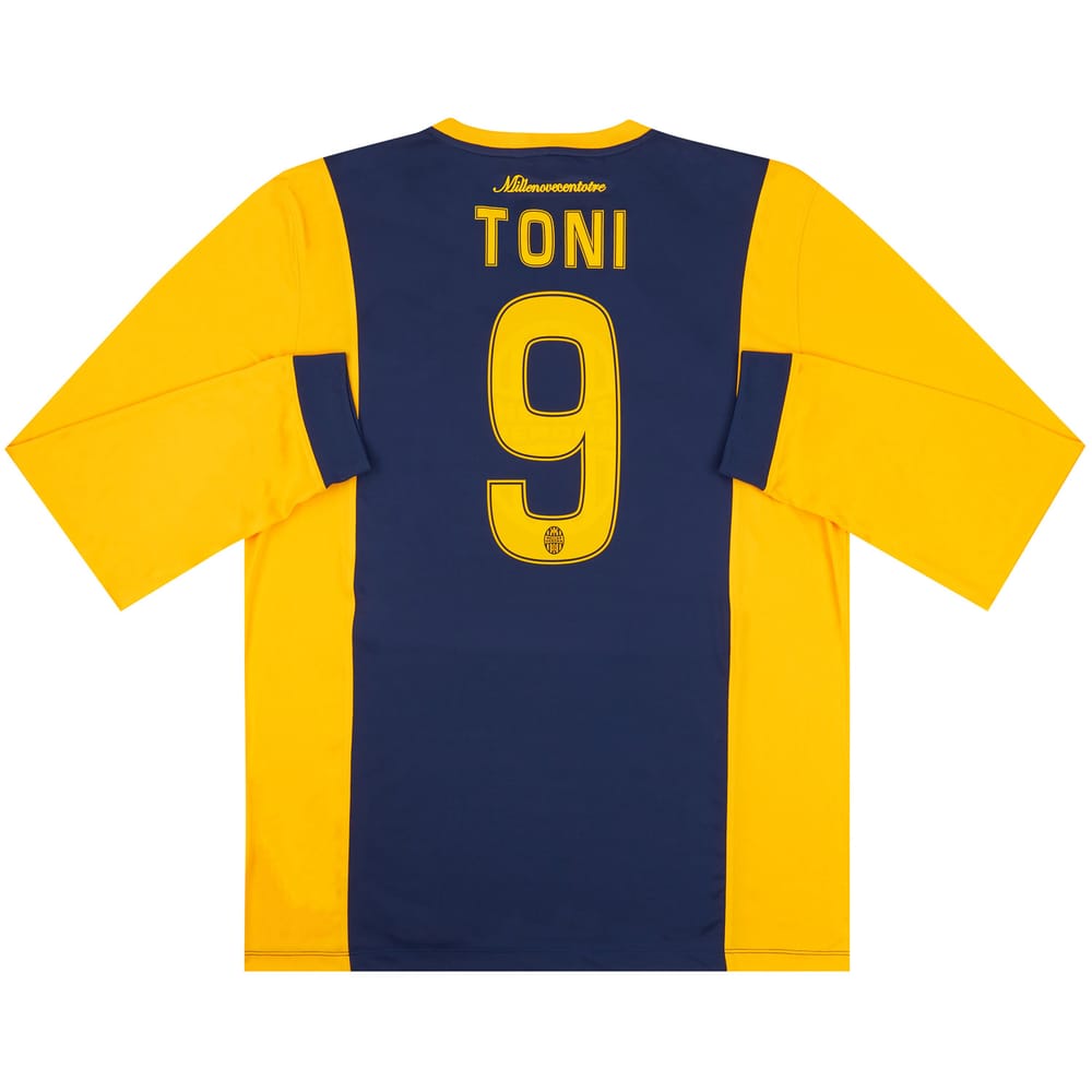 2014-15 Hellas Verona Home L/S Shirt Toni #9