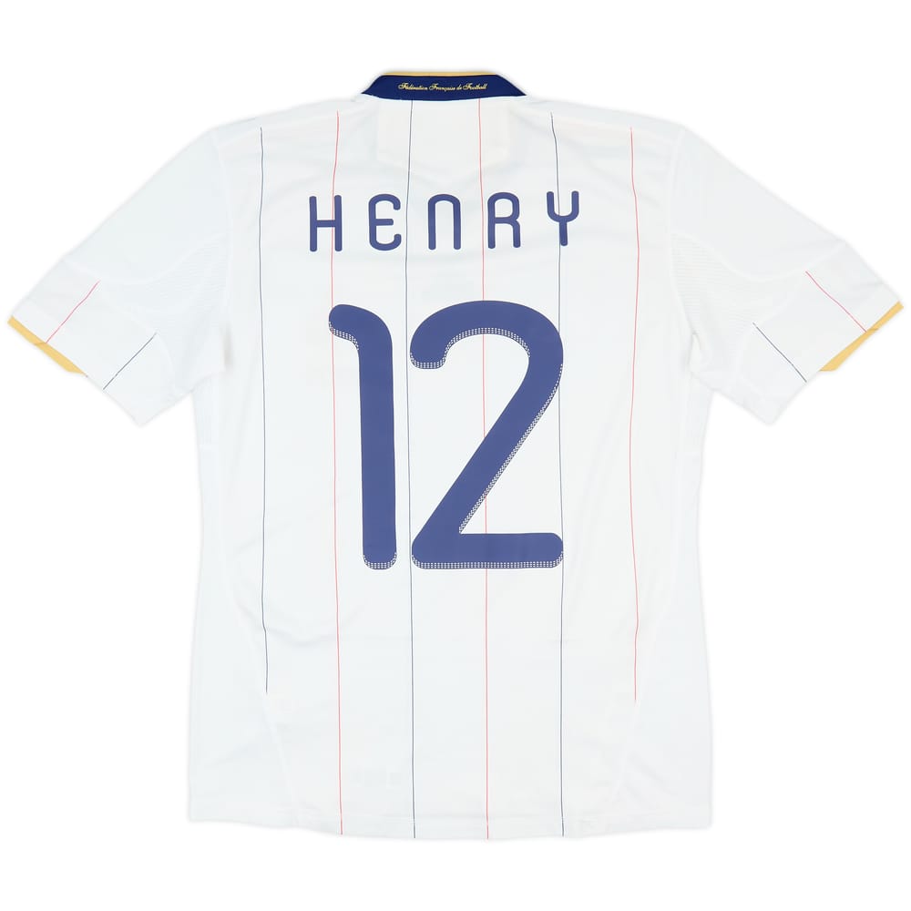 2009-10 France Away Shirt Henry #12 - 9/10 - (S)