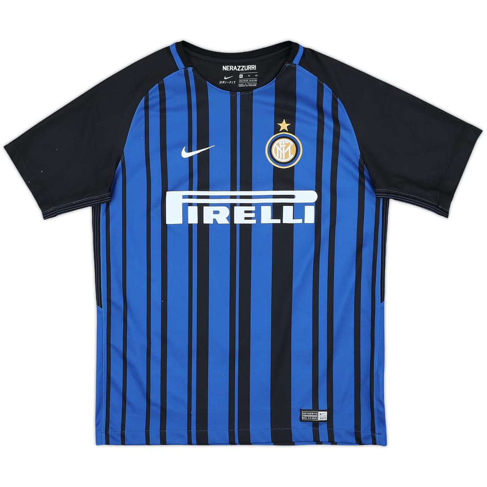 2017-18 Inter Milan Home Shirt - 7/10 - (XL.Boys)