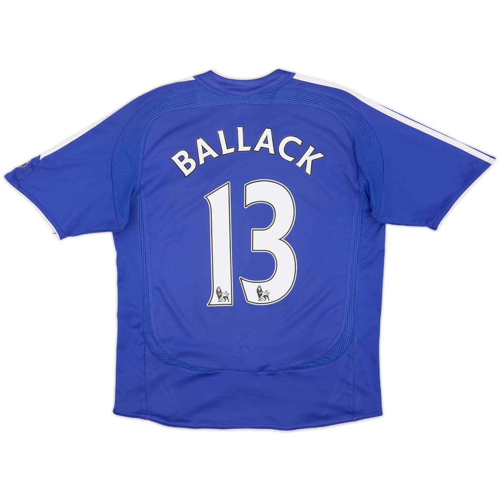 2006-08 Chelsea Home Shirt Ballack #13 - 8/10 - (L.Boys)
