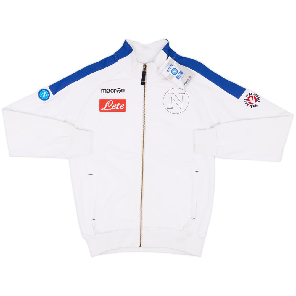 2009-10 Napoli Macron Track Jacket (S)