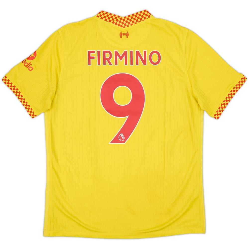 2021-22 Liverpool Third Shirt Firmino #9 - 6/10 - (L)