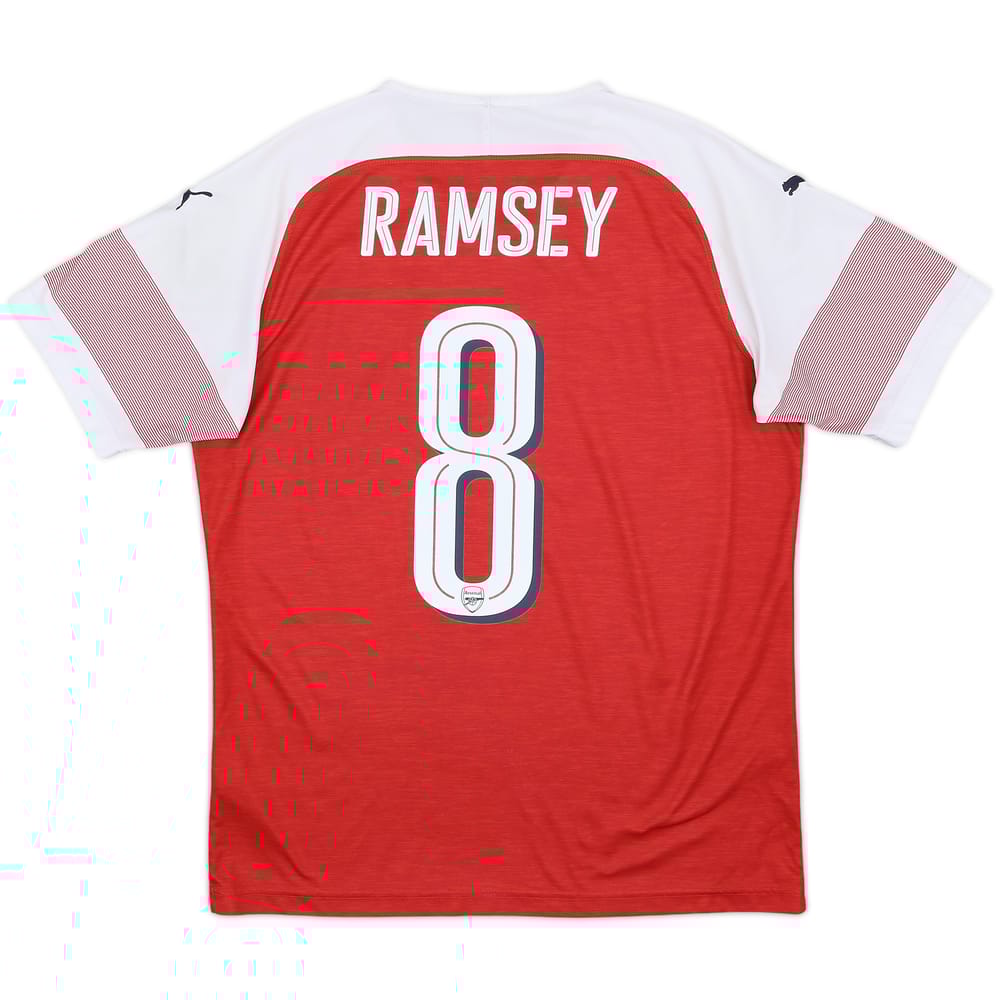 2018-19 Arsenal Home Shirt Ramsey #8 - 4/10 - (M)