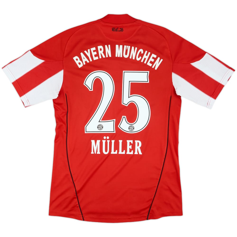2010-11 Bayern Munich Home Shirt Muller #25 - 10/10 - (S)