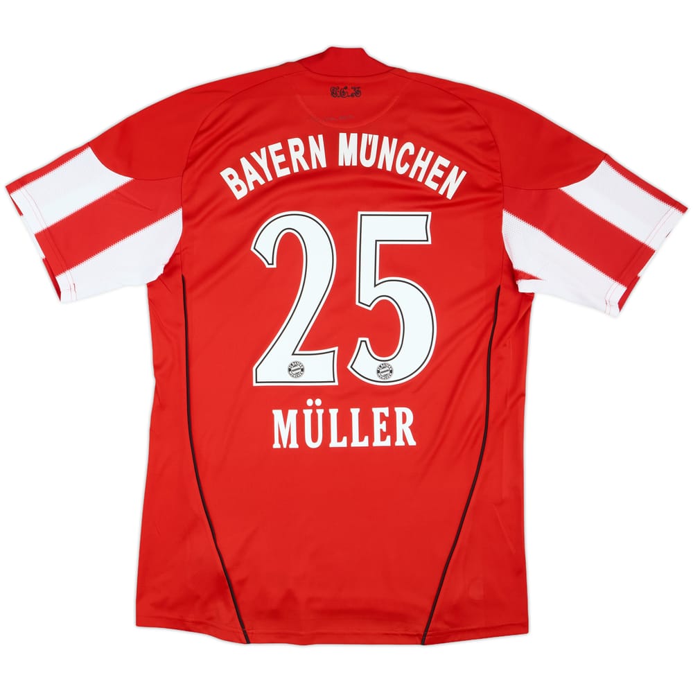 2010-11 Bayern Munich Home Shirt Muller #25 - 7/10 - (M)