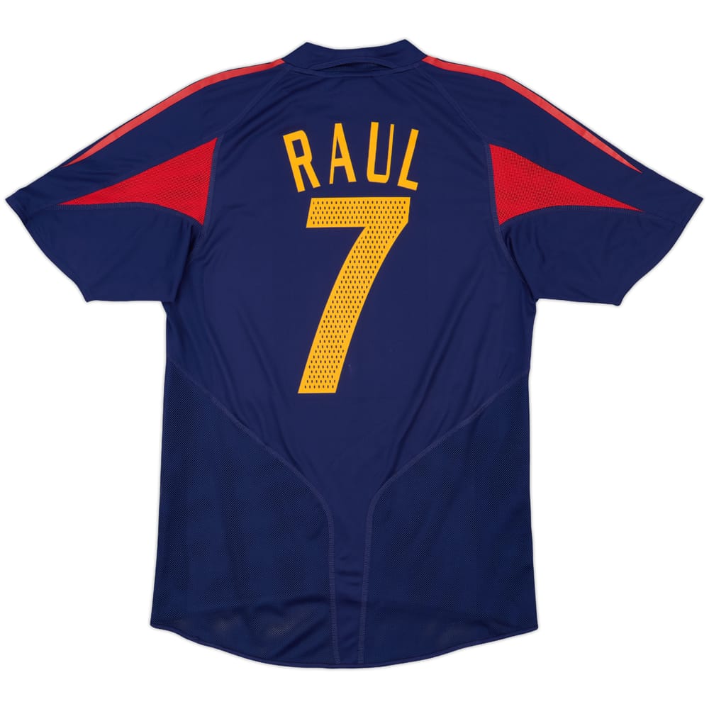 2004-06 Spain Third Shirt Raul #7 - 8/10 - (S)