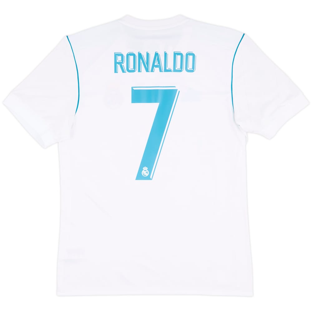 2017-18 Real Madrid Home Shirt Ronaldo #7 (M)