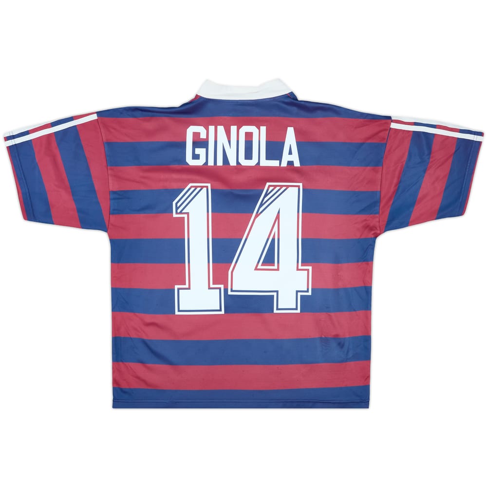 1995-96 Newcastle Away Shirt Ginola #14 - 6/10 - (M.Boys)