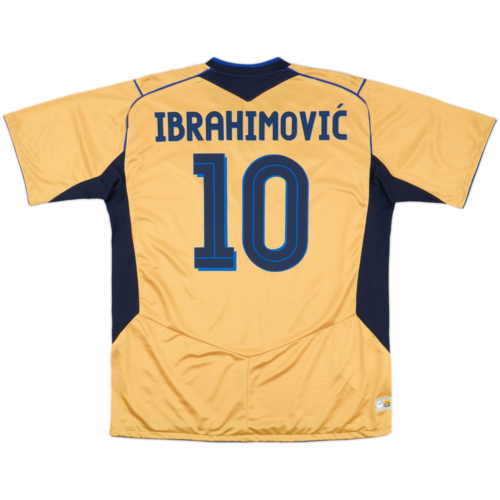 2004-05 Sweden Anniversary Third Shirt Ibrahimovic #10 - 10/10 - (XXL)